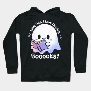 I Love Reading Booooks Hoodie